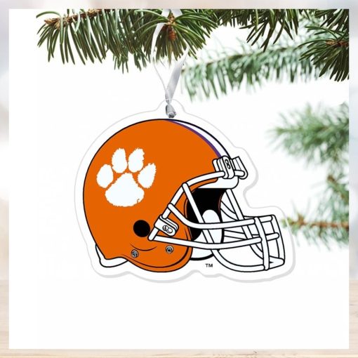 Clemson Helmet Ornament