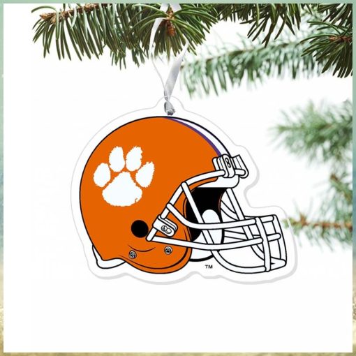 Clemson Helmet Ornament