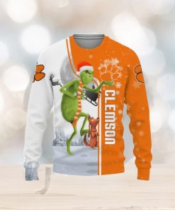 Clemson Tigers Grinch Winter Ugly Christmas Sweater Christmas Gift