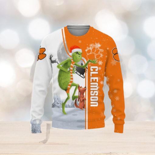 Clemson Tigers Grinch Winter Ugly Christmas Sweater Christmas Gift