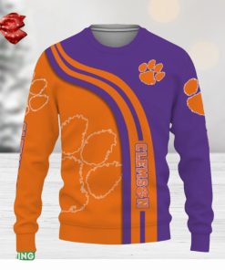 Clemson Tigers Sports American Teams Gift For Fan Road To Champion Knitted Christmas Sweater