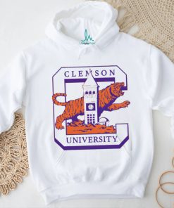 Clemson Tigers University inspired clock Tower shirt for gift