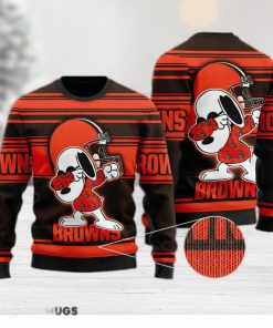 Cleveland Browns Christmas Ugly Xmas Sweater