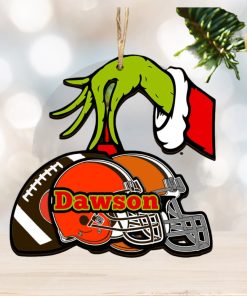 Cleveland Browns NFL Grinch Personalized Ornament SP121023104ID03