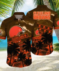 Cleveland Browns NFL Hawaiian Shirt Sunkissed Aloha Shirt