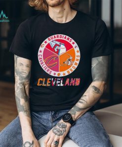 Cleveland Cavaliers Cleveland Guardians Cleveland Browns logo shirt