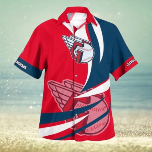 Cleveland Guardians Collar 3D Hawaiian Shirt Best For Fans Beach Gift For Men And Women