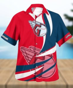 Cleveland Guardians Collar 3D Hawaiian Shirt Best For Fans Beach Gift For Men And Women