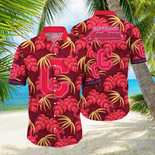 Cleveland Indians MLB Hawaiian Shirt Sunning Aloha Shirt