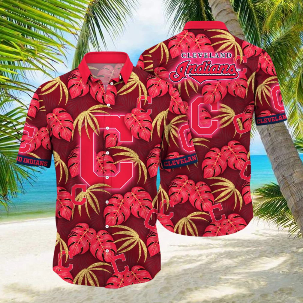 Cleveland Indians MLB Hawaiian Shirt Summer Nights Aloha Shirt