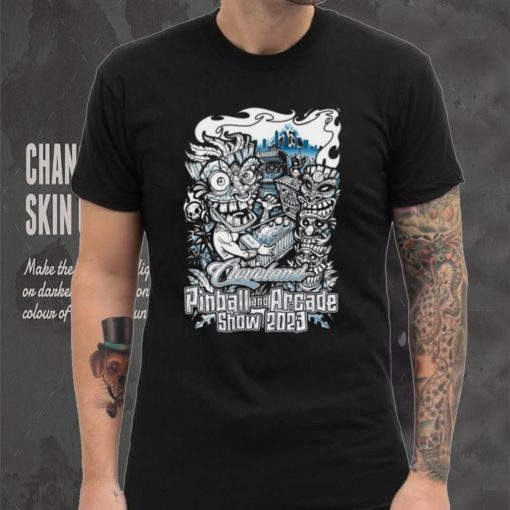 Cleveland Pinball and Arcade Show 2023 tee Shirt