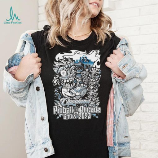 Cleveland Pinball and Arcade Show 2023 tee Shirt