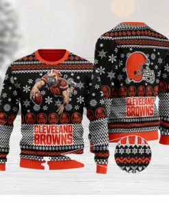 Cleverland Browns Ugly Christmas Sweater