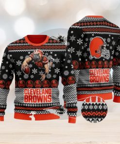 Cleverland Browns Ugly Christmas Sweater