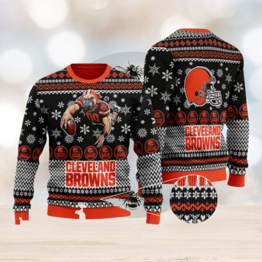 Cleverland Browns Ugly Christmas Sweater