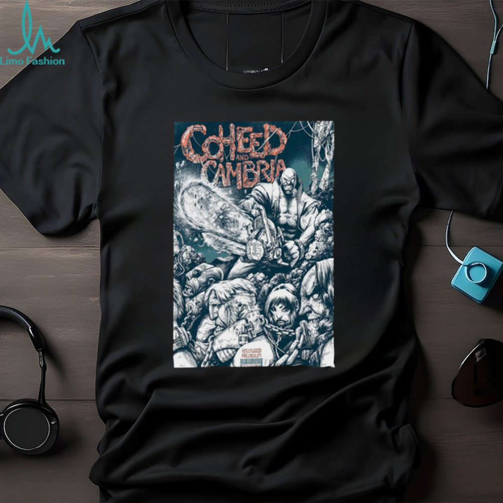Coheed and cambria los angeles California 10.07.2023 poster shirt Coheed and cambria los angeles California 10.07.2023 poster shirt