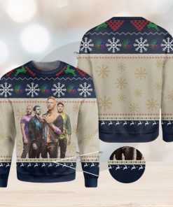 ColdPlay Christmas Knitted Christmas 3D Sweater For Fans