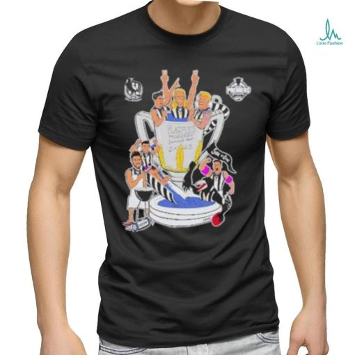 Collingwood 2023 Premiers Adults Grange Cup Montage shirt