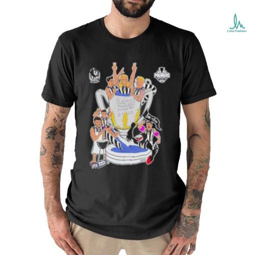 Collingwood 2023 Premiers Adults Grange Cup Montage shirt