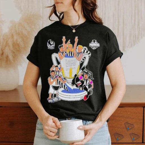 Collingwood 2023 Premiers Adults Grange Cup Montage shirt