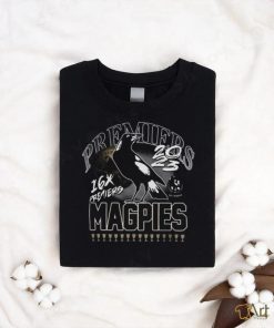 Collingwood 2023 Premiers Adults Medallion T shirt
