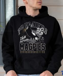 Collingwood 2023 Premiers Adults Medallion T shirt