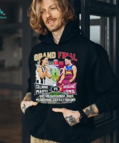 Collingwood Magpies vs Brisbane Lions 2023 Grand Final Melbourne Cricket Ground Stadium shirt