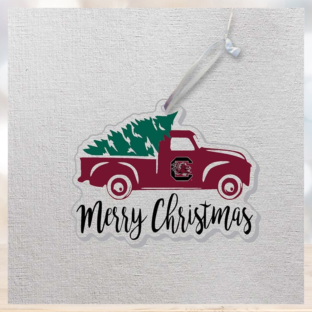 Color Shock USC Truck Logo Ornament Color Shock USC Truck Logo Ornament