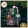 NFL New York Jets Football Skull Logo Unique 2023 Christmas Ornament