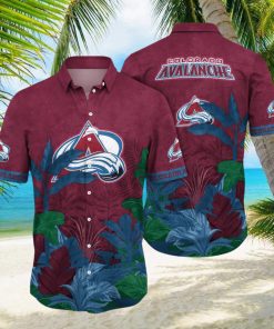 Colorado Avalanche NHL Hawaiian Shirt Golden Hour Aloha Shirt