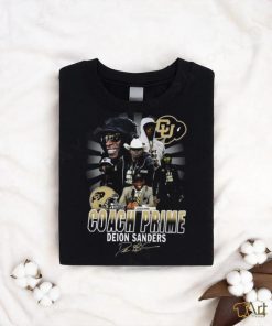 Colorado Buffaloes Coach Prime Deion Sanders 2023 Signatures Shirt