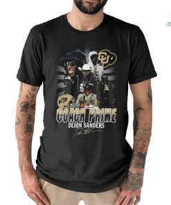 Colorado Buffaloes Coach Prime Deion Sanders 2023 Signatures Shirt