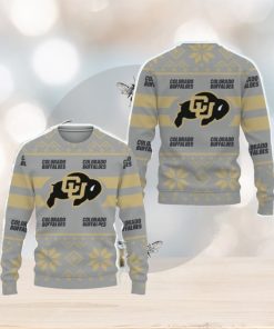 Colorado Buffaloes Custom New Uniforms For Fan Gear Knitted Christmas Sweater All Over Print