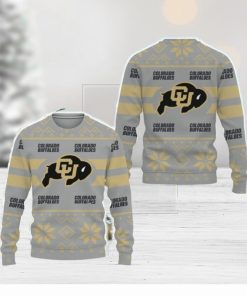 Colorado Buffaloes Custom New Uniforms For Fan Gear Knitted Christmas Sweater All Over Print