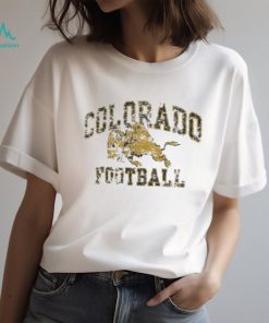 Colorado Buffaloes Football Arch Over Mascot Comfort Colors T Shirt