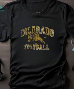Colorado Buffaloes Football Arch Over Mascot Comfort Colors T Shirts