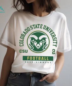 Colorado State NCAA Football Justus Ross Simmons T Shirt