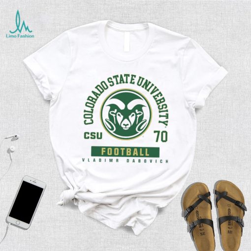 Colorado State NCAA Football Vladimr Dabovich Shirt