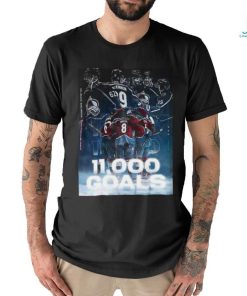 Colorado avalanche reach 11000 franchise goals home decor poster shirt