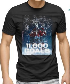 Colorado avalanche reach 11000 franchise goals home decor poster shirt