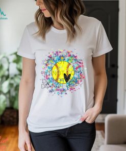 Colorful Baseball & Softball T Shirt