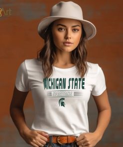 Colosseum Youth Michigan State Spartans White Zach T Shirt