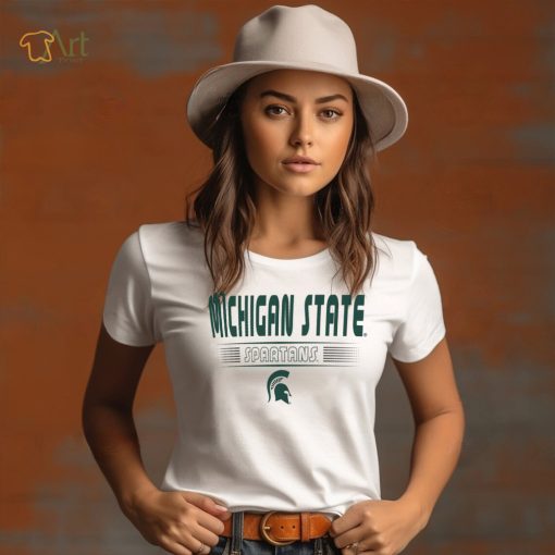 Colosseum Youth Michigan State Spartans White Zach T Shirt