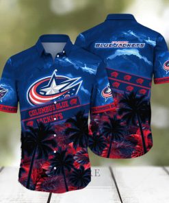 Columbus Blue Jackets NHL Hawaiian Shirt Ice Cream Seasontime Aloha Shirt