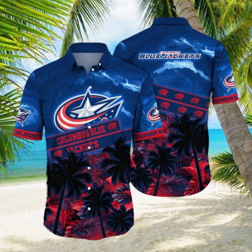 Columbus Blue Jackets NHL Hawaiian Shirt Ice Cream Seasontime Aloha Shirt