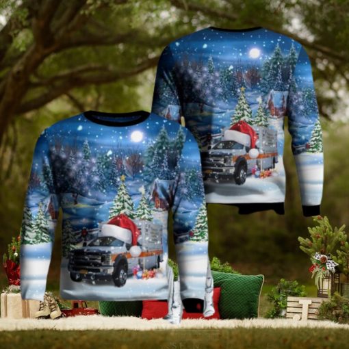 Community Ambulance Company AOP Ugly Sweater Men And Women Christmas Gift