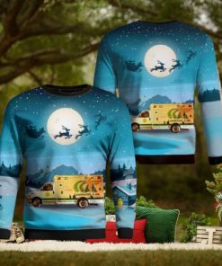 Community Care Ambulance AOP Sweater Christmas Gift Sweater