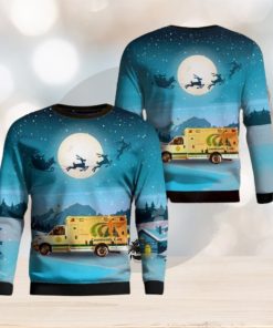 Community Care Ambulance AOP Sweater Christmas Gift Sweater