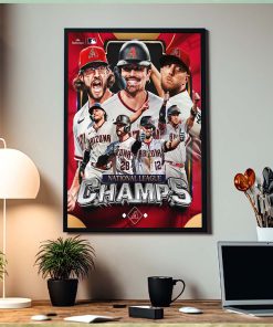 Congrats Arizona Diamondbacks MLB National League Champions 2023 Poster Canvas