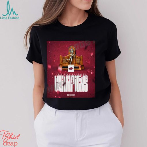 Congrats Arkansas Razorbacks 2023 Regular Season Champions T Shirt
